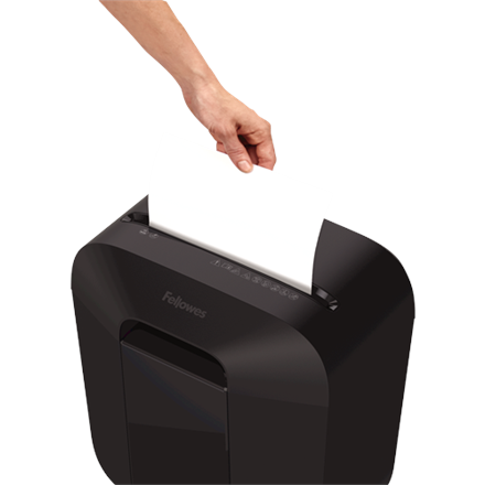 Fellowes Powershred LX25 Black 11.5 L Credit cards shredding Cross-Cut Shredder Paper handling standard/output 6 sheets per pass Warranty 24 month(s)