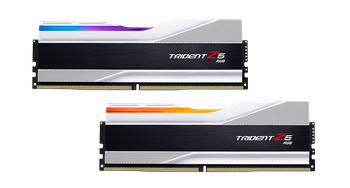 G.Skill Trident Z5 RGB, DDR5-6000, CL36, Intel XMP 3.0 - 32 GB Dual-Kit, silber