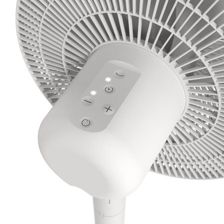 Duux Fan | Whisper Essence | Stand Fan | Grey | Diameter 33 cm | Number of speeds 7 | Oscillation | No