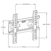 UCHWYT DO TV LCD/LED 14-42" 35KG AR-44 ART bez regulacji 2,5cm