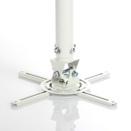 UCHWYT PODWIESZANY 45-76cm DO PROJEKTORA P-107W 15KG ART biały