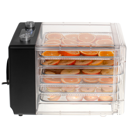 Adler | Food Dehydrator | AD 6660 | Power 600 W | Number of trays 6 | Integrated timer | Black