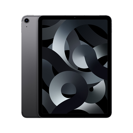 Apple iPad Air 5th Gen 10.9 " Space Grey Liquid Retina IPS LCD Apple M1 8 GB 64 GB Wi-Fi Front camera 12 MP Rear camera 12 MP Bluetooth 5.0 iPadOS 15.4 Warranty 12 month(s)