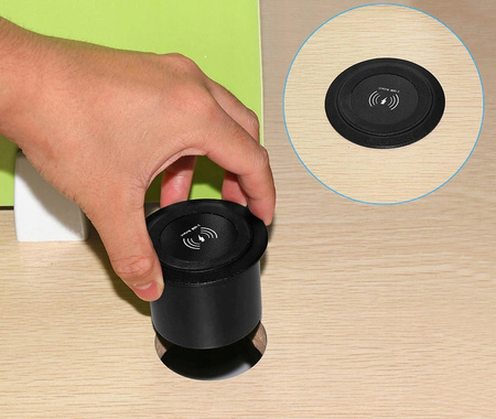 ŁADOWARKA INDUKCYJNA BIURKOWA CHOWANA + HUB 2xUSB