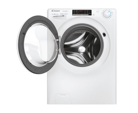 Candy Washing machine | CO4 374TWM6/1-S | Energy efficiency class A | Front loading | Washing capacity 7 kg | 1300 RPM | Depth 45.4 cm | Width 60 cm | Display | 4-digit | Direct drive | Wi-Fi | White