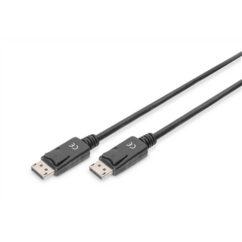 Digitus DisplayPort Connection Cable Black DP to DP 1 m