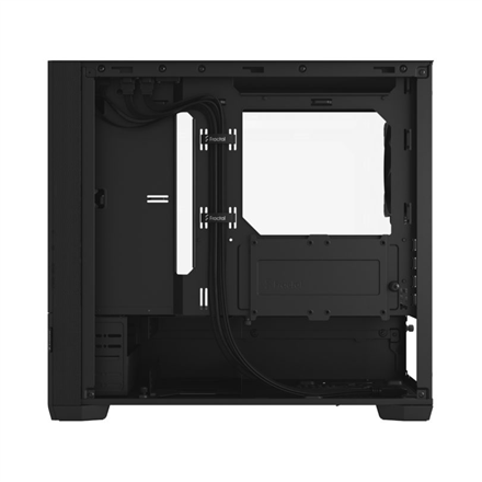 Fractal Design Pop Mini Silent Side window Black TG Clear Tint mATX, Mini ITX Power supply included No