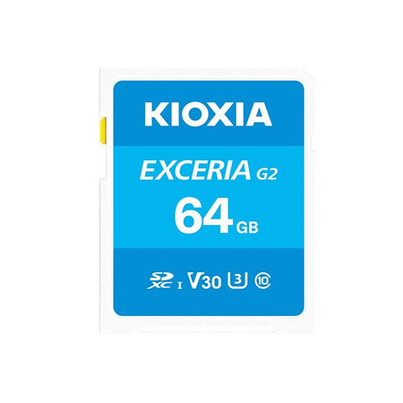 KIOXIA SD-Card Exceria 64GB Gen 2.