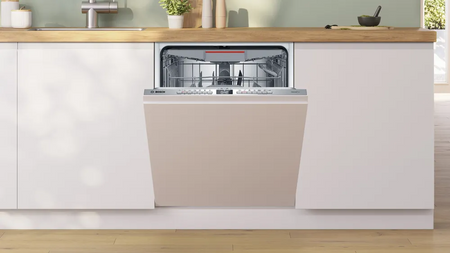 Bosch | Dishwasher | SMV4ECX10E | Built-in | Width 60 cm | Number of place settings 14 | Number of programs 6 | Energy efficiency class C | Display | AquaStop function | White