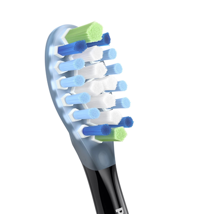 Philips Replacement brush heads | HX9042/88 Sonicare Premium Plaque Defence | Heads | For adults | Number of brush heads included 2 | Black
