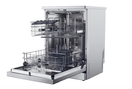 Candy Dishwasher | CF 3C7L0X | Free standing | Width 60 cm | Number of place settings 13 | Number of programs 5 | Energy efficiency class C | Stainless steel