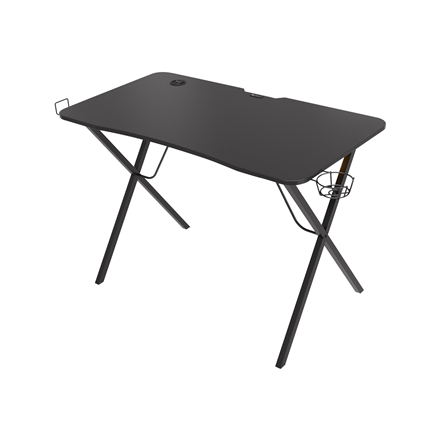 Genesis Holm 200 RGB Gaming Desk, Black | Genesis