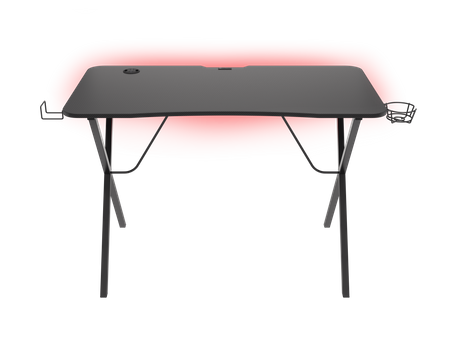 Genesis Holm 200 RGB Gaming Desk, Black | Genesis