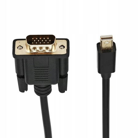 KABEL MINI DISPLAYPORT VGA 1,8M THUNDERBOLT DP MAC