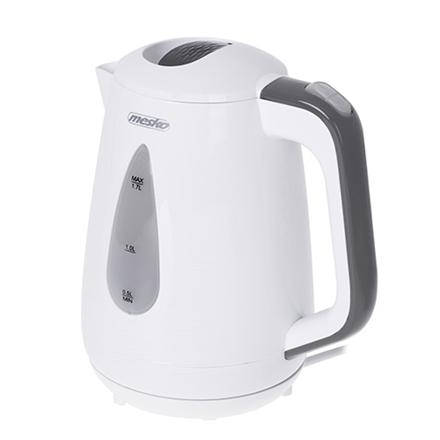 Kettle | MS 1261g | Electric | 2200 W | 1.7 L | Polypropylene | 360° rotational base | Grey