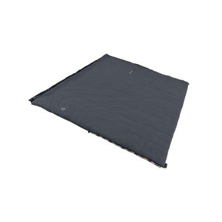 Outwell Camper, Sleeping Bag, 235 x 90 cm, 2 way open - auto lock, L-shape, Grey