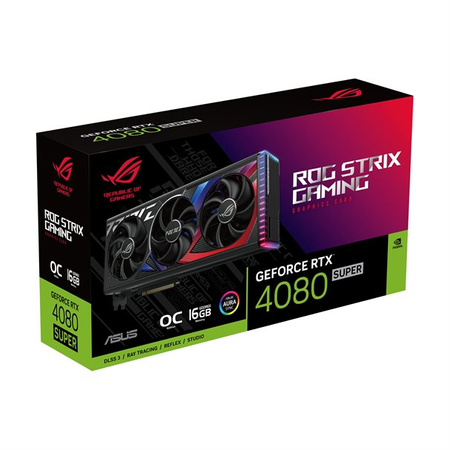 ASUS VGA 16GB RTX4080 SUPER-ROG-STRIX-O16G-GAMING 3xDP/2xHDMI ROG-STRIX-RTX4080S-O16G-GAMING