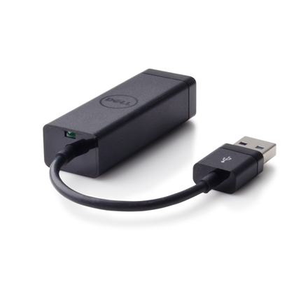 Dell USB-A 3.0 to Ethernet (PXE Boot) Black Adapter