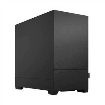 Fractal Design Pop Mini Silent Solid Micro-ATX-Gehäuse, gedämmt - schwarz