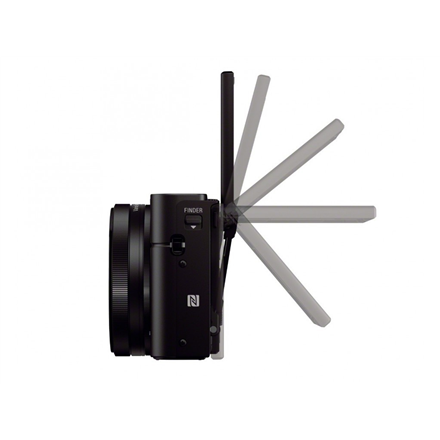 Sony Cyber-shot DSC-RX100M3 Compact camera, 20.1 MP, Optical zoom 2.9 x, Digital zoom 11 x, ISO 25600, Display diagonal 7.62 cm, Wi-Fi, Video recording, Lithium-Ion (Li-Ion), Black