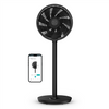 Duux Fan | Whisper Flex 2 | Stand Fan | Black | Diameter 34 cm | Number of speeds 30 | Oscillation | 2-21.5 W | Yes