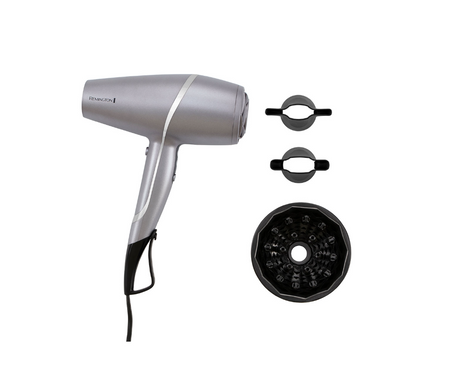 Remington Hair dryer | AC9800 Proluxe You Adaptive | 2400 W | Number of temperature settings 3 | Ionic function | Diffuser nozzle | Silver