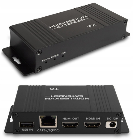 EXTENDER HDMI LAN KVM USB RJ45 60M ETHERNET LOPOUT