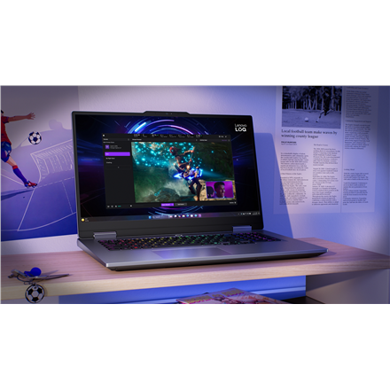 Lenovo LOQ 17IRX10 | Luna Grey | 17.3 " | IPS | FHD | 1920 x 1080 pixels | Anti-glare | Intel Core i5 | i5-13450HX | 16 GB | SO-DIMM DDR5 | Solid-state drive capacity 1000 GB | NVIDIA GeForce RTX 5050 | GDDR7 | 8 GB | Windows 11 Home | 802.11ax | Bluetoot