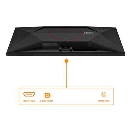 AOC 27G42E | 27 " | IPS | FHD | 16:9 | 180 Hz | 1 ms | 1920 x 1080 pixels | 300 cd/m² | HDMI ports quantity 1 | Black