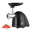 Adler Meat mincer AD 4811 Black 600 W Number of speeds 1 Throughput (kg/min) 1.8 3 replaceable sieves: 3mm for grinding poppies and preparing meat and vegetable stuffing; 5mm for meatballs, Roman roast and beef burgers; 7mm for coarsely ground sausages,