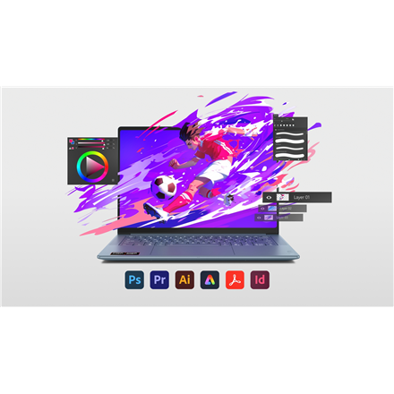 Lenovo Yoga Pro 7 14AKP10 | Tidal Teal | 14.5 " | OLED | 3K | 2944 x 1840 pixels | Glossy | AMD Ryzen AI 7 | 350 | 32 GB | Soldered LPDDR5x | Solid-state drive capacity 1000 GB | AMD Radeon 860M Graphics | Windows 11 Home | 802.11be | Bluetooth version 5.