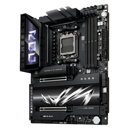ASUS ROG Crosshair X870E Hero Mainboard, AMD X870E, Sockel AM5, DDR5