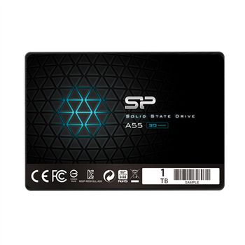 Silicon Power A55 1000 GB SSD interface SATA Write speed 530 MB/s Read speed 560 MB/s