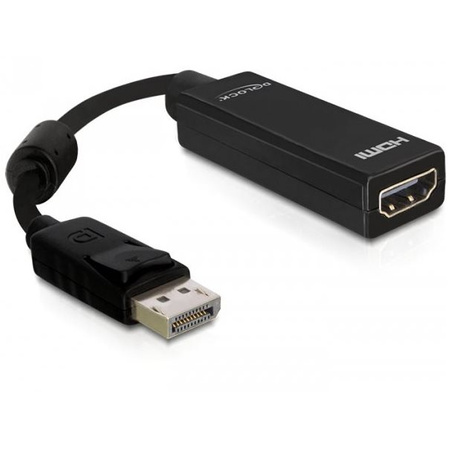 Delock Adapter DisplayPort 1.2 (DP) auf HDMI 4K (St/Bu) aktiv