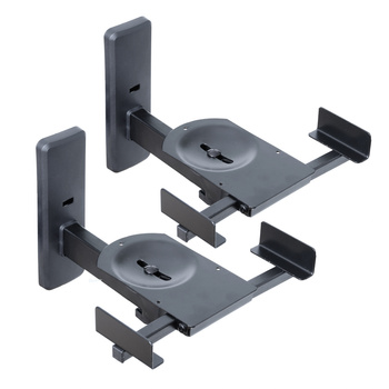 UCHWYT DO GŁOŚNIKÓW zaciskowy czarny 20kg 2szt G-10 ART