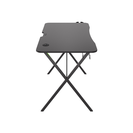 Genesis Holm 200 RGB Gaming Desk, Black | Genesis