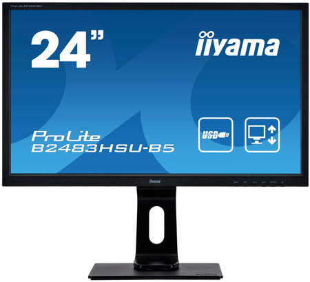 iiyama 24&amp;quot; TN ProLite B2483HSU-B5