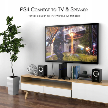 Ekstraktor HDMI do HDMI+audio ARC Adapter Konwerte