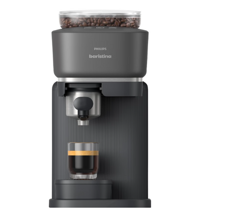 Philips Coffee maker | BAR300/60 Baristina | Pump pressure 16 bar | Semi-automatic | 122.8 W | Black