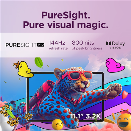 Lenovo Yoga Tab Wi-Fi (without power adapter) | ZAG60208SE | 11.1 " | Seashell | 3200 x 2000 pixels | Qualcomm | Snapdragon 8 Gen 3 Mobile Platform | 12 GB | Soldered LPDDR5x | 256 GB | Wi-Fi | Front camera | 13 MP | Rear camera | 13+2 MP | Bluetooth | 5.