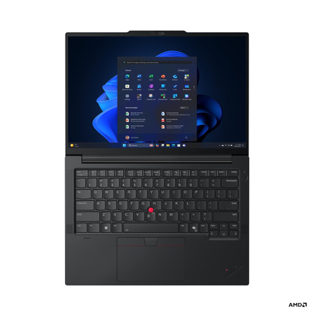 Lenovo ThinkPad E14 G7 AMD | Black | 14 " | IPS | WUXGA | 1920 x 1200 pixels | Anti-glare | AMD Ryzen 7 | 250 | 32 GB | SO-DIMM DDR5 | Solid-state drive capacity 512 GB | AMD Radeon 780M Graphics | Windows 11 Pro | 802.11ax | Bluetooth version 5.3 | Keybo