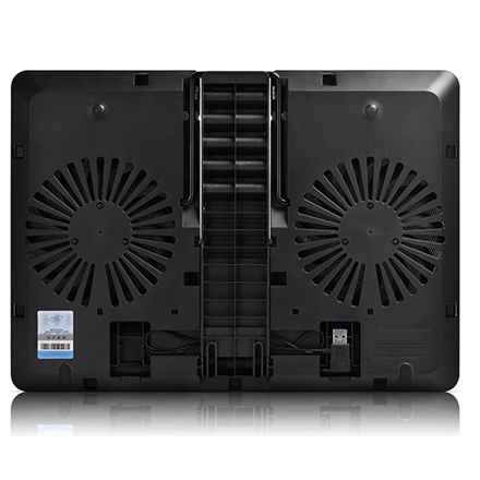 Deepcool U-Pal Notebook stand- cooler up to 19" Black