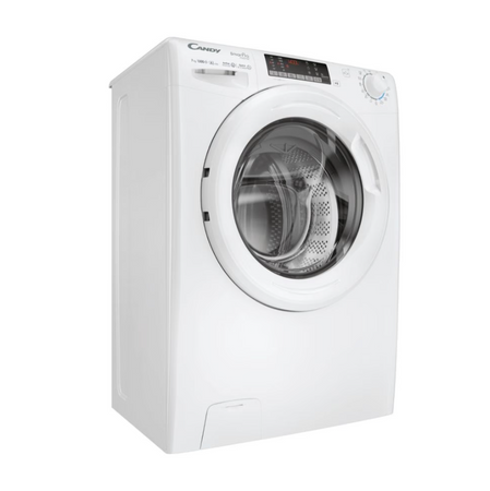 Candy Washing machine | CO4 374TWM6/1-S | Energy efficiency class A | Front loading | Washing capacity 7 kg | 1300 RPM | Depth 45.4 cm | Width 60 cm | Display | 4-digit | Direct drive | Wi-Fi | White