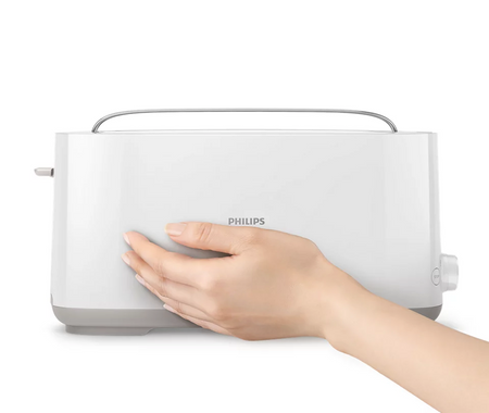 Philips Toaster HD2590/00 Daily Collection Power 870-1030 W, Number of slots 2, Housing material Plastic, White