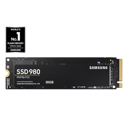 Samsung 980 NVMe SSD, PCIe 3.0 M.2 Typ 2280 - 500 GB