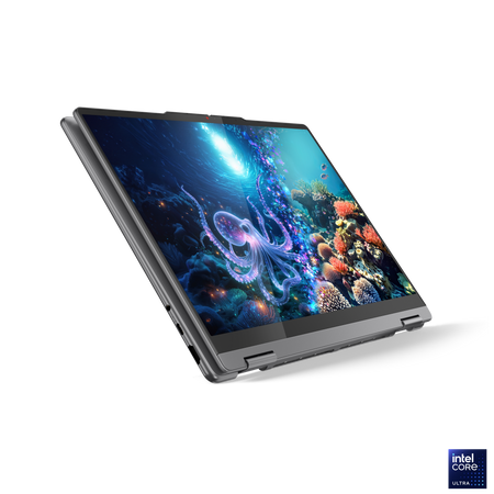 Lenovo Yoga 7 2-in-1 14ILL10 | Luna Grey | 14 " | OLED | Touchscreen | WUXGA | 1920 x 1200 pixels | Glossy | Intel Core Ultra 5 | 226V | 16 GB | Soldered LPDDR5x | Solid-state drive capacity 512 GB | Intel Arc Graphics | Windows 11 Home | 802.11be | Bluet