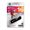 Silicon Power 16GB LuxMini 322 16 GB USB 2.0 Black