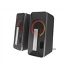 Genesis | Computer Speaker | Helium 100BT RGB | Bluetooth | Silver/Black | Ω | Gaming Speakers | Wireless connection