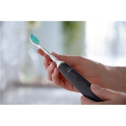 Philips Electric Toothbrush HX3673/14 Sonicare 3100 Sonic Rechargeable, For adults, Number of brush heads included 1, Black, Number of teeth brushing modes 1, Sonic technology