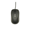 TERRA Mouse 1500 Corded USB black 3-Tasten, symmetrisch, kabelgebunden, 1,80m